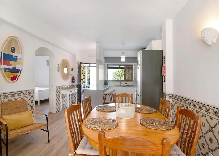 Blue Wave Escape -t1 Perto Da Com Varanda Appartement Albufeira