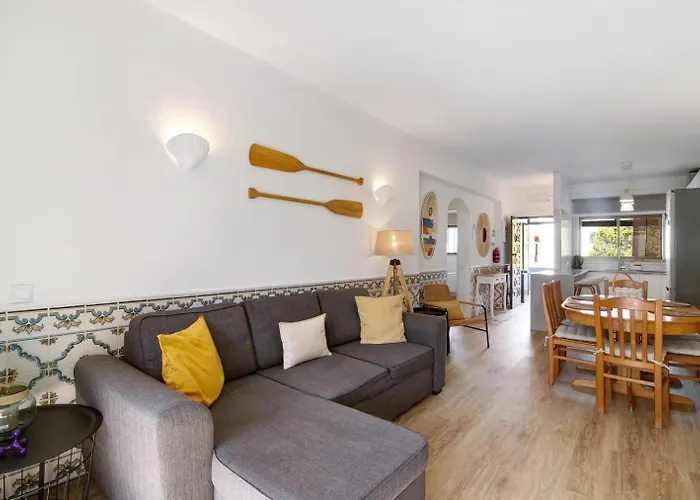 Apartment Blue Wave Escape -t1 Perto Da Com Varanda *