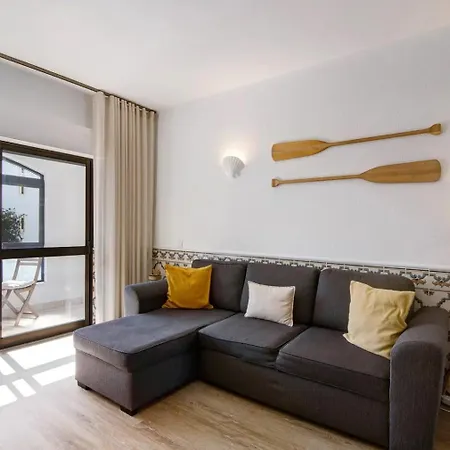 Blue Wave Escape -t1 Perto Da Com Varanda Apartamento Albufeira